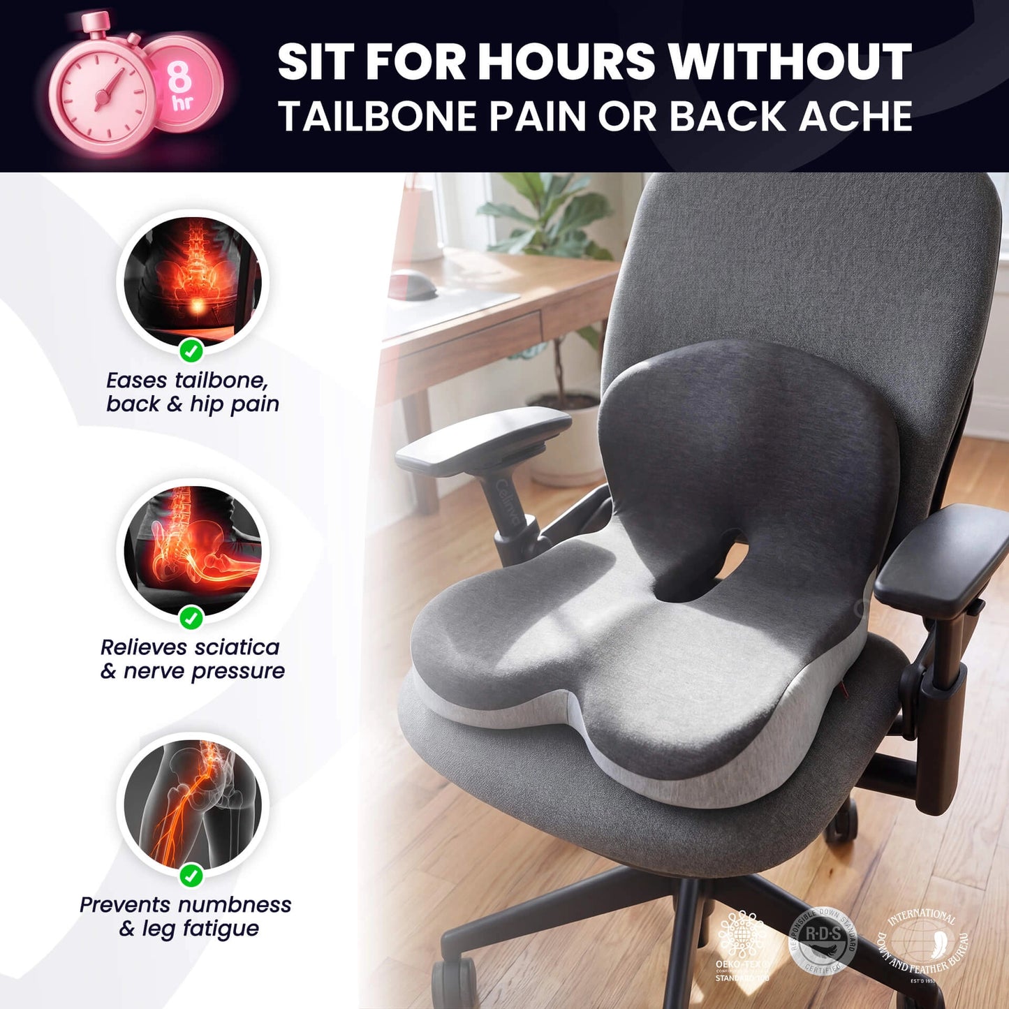 Celinva™ Orthopedic Cushion Pro