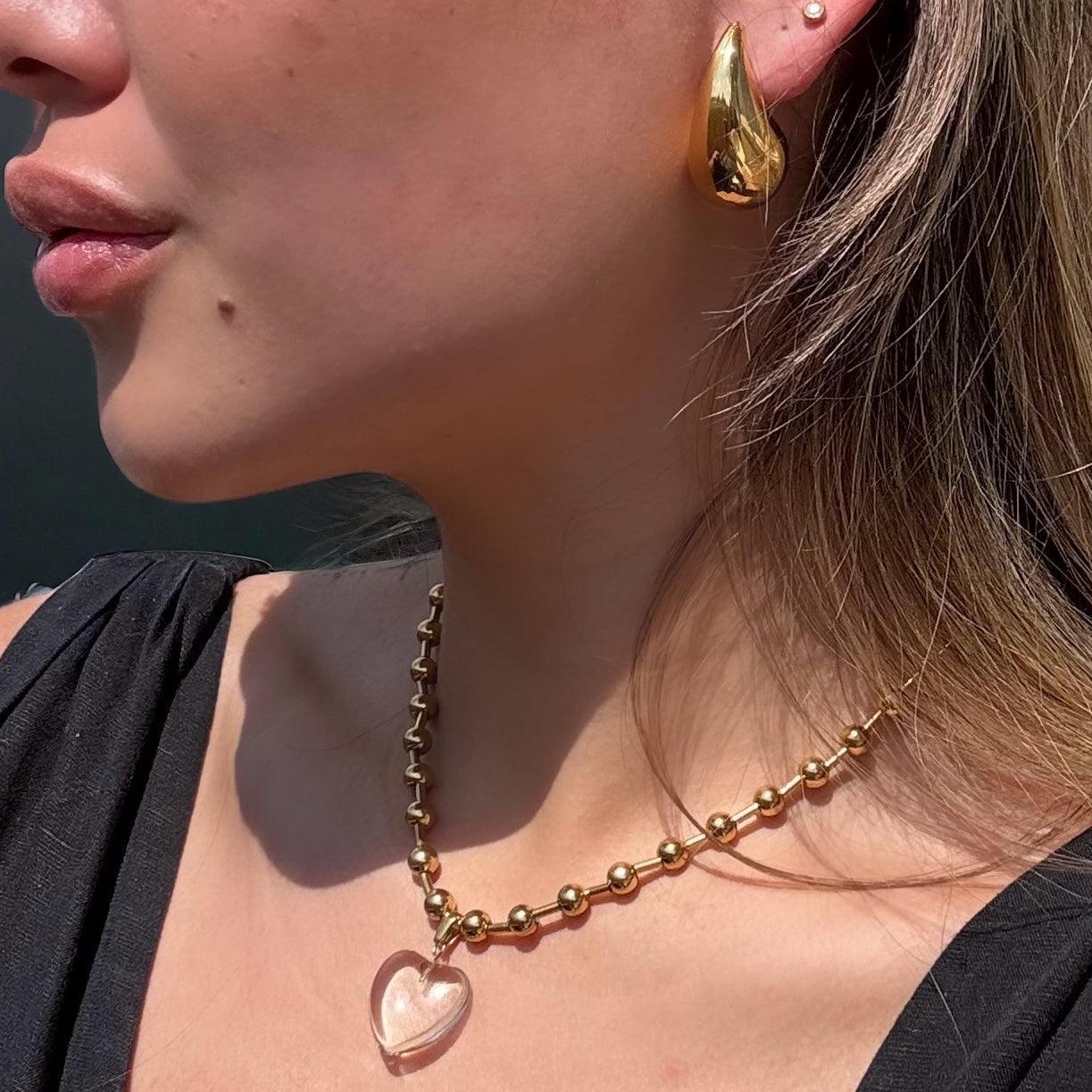 Aura Earrings – Radiant Glow