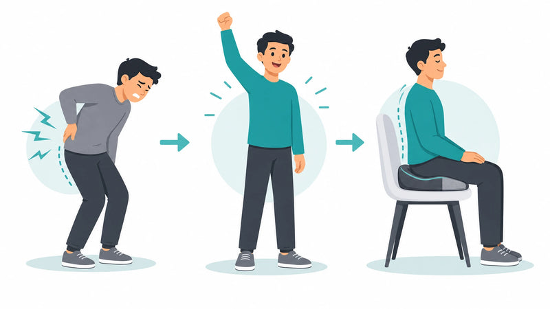 Posture transformation illustration