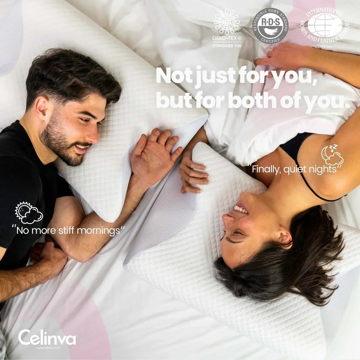 Celinva™ Ergonomic Sleep Pillow