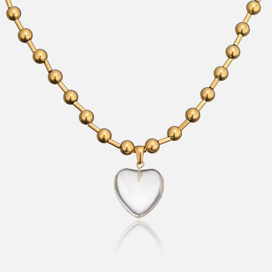 Clarity Necklace – Clear Statement