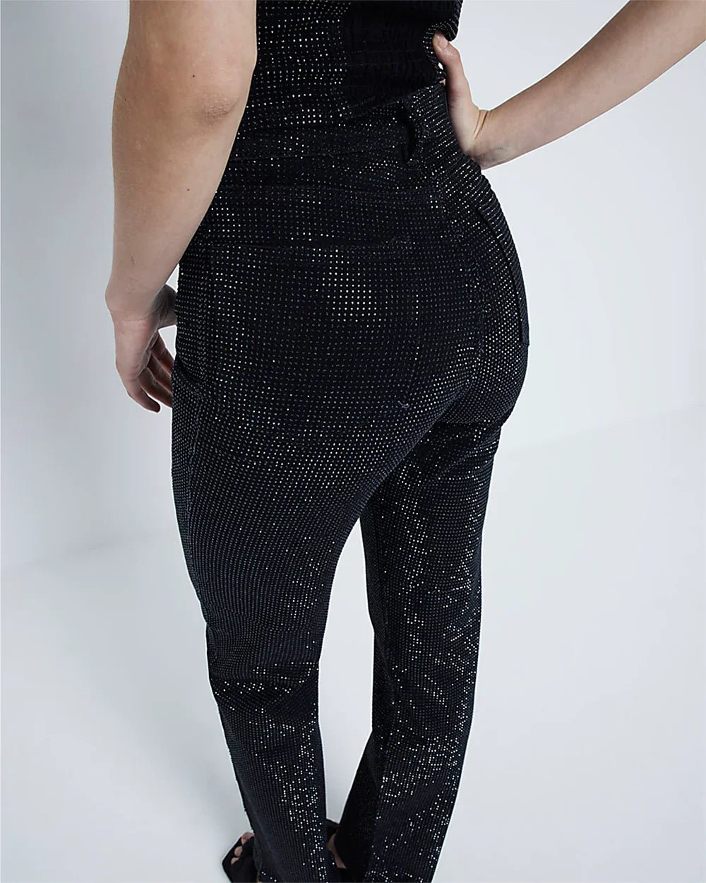 Sparkling Glow Corset & Jeans Set