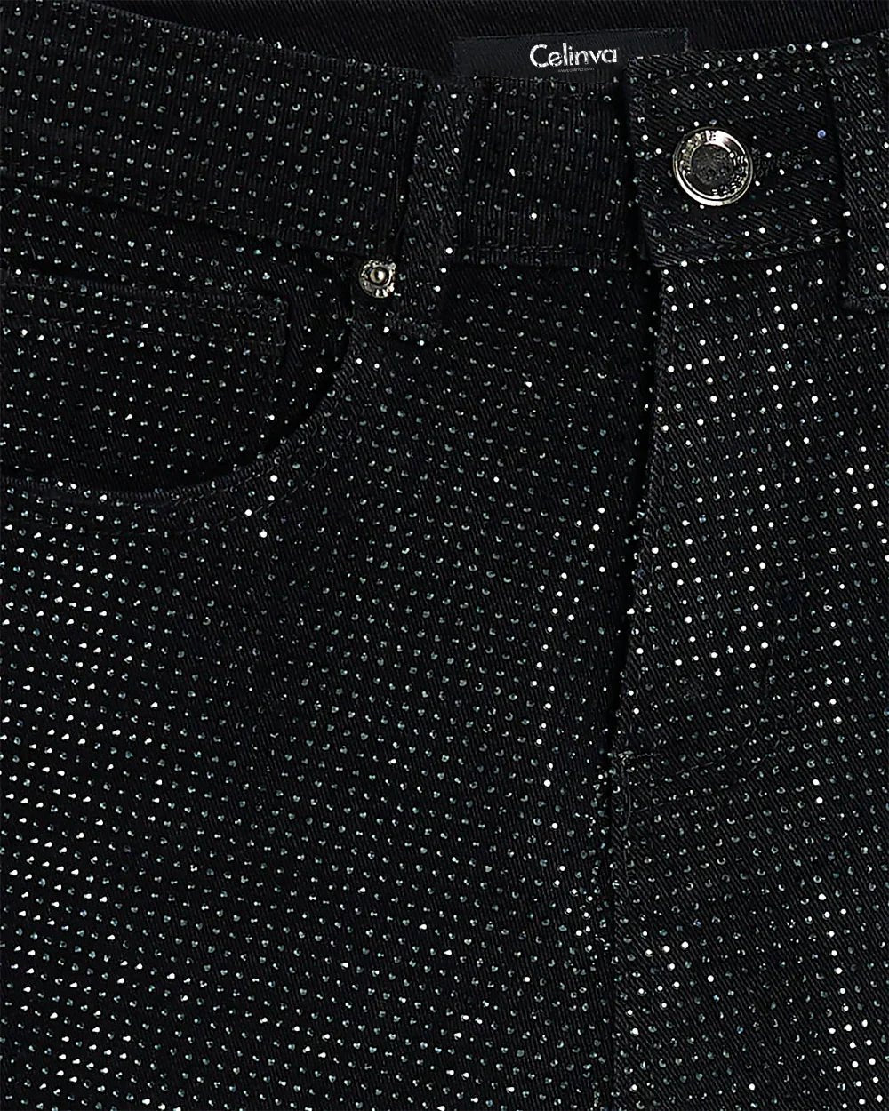 Sparkling Glow Corset & Jeans Set