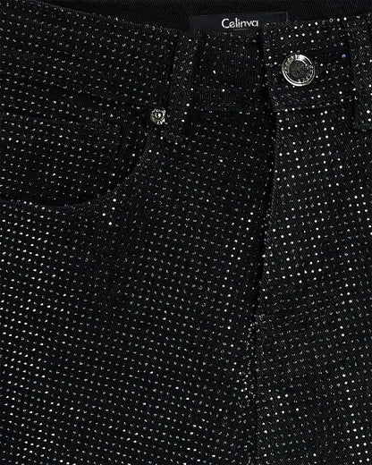 Sparkling Glow Corset & Jeans Set