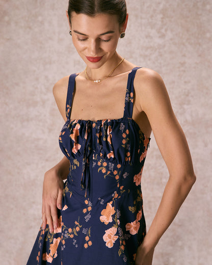 Corset Waist Midi Dress
