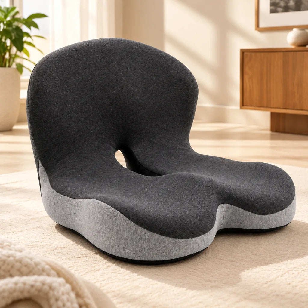 Generated close product photograph of CELINVA seat contours.