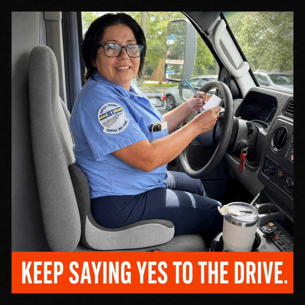 Illustrative CELINVA lifestyle portrait: Keep saying yes to the drive.