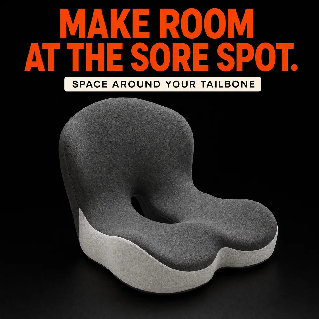 Faithful CELINVA product view with the rear opening visible, illustrating room around the tailbone.